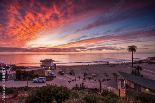 Moonlight Beach in Encinitas California