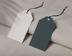 Label Tag mockup template
