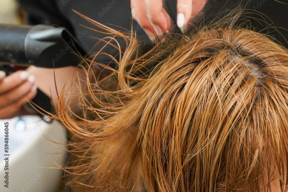 Obraz premium ヘアブロー