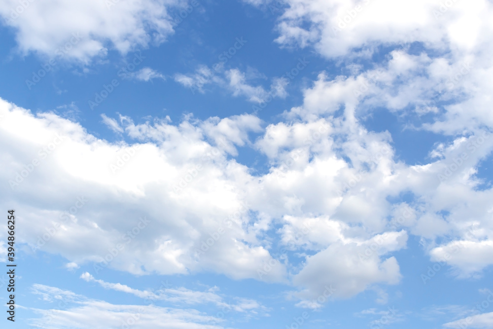 Obraz premium blue sky with clouds