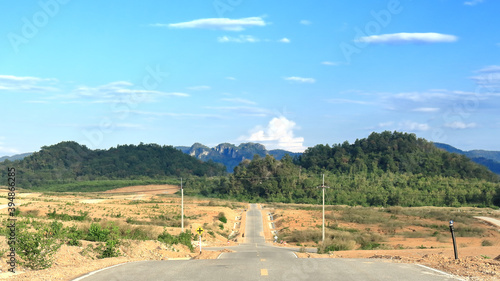 landscape in the mountains