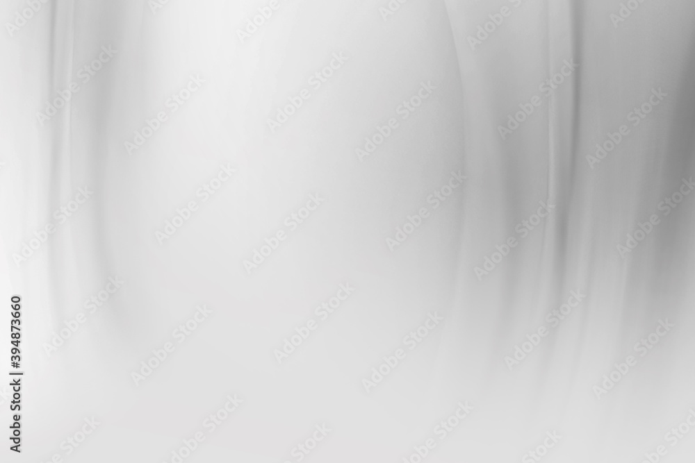 Gray white cloth background abstract with soft waves
