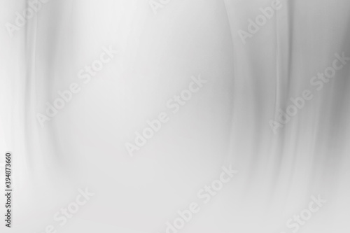 Gray white cloth background abstract with soft waves