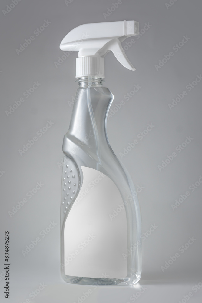 spray bottle mockup template, liquid sanitizer or air freshner plastic spray bottle with an empty label, transperant liquid sprayer, atomizer isolated in neutral grey background spray bottle mockup template, liquid sanitizer or air freshner plastic spray bottle with an empty label, transperant liquid sprayer, atomizer isolated in neutral grey background