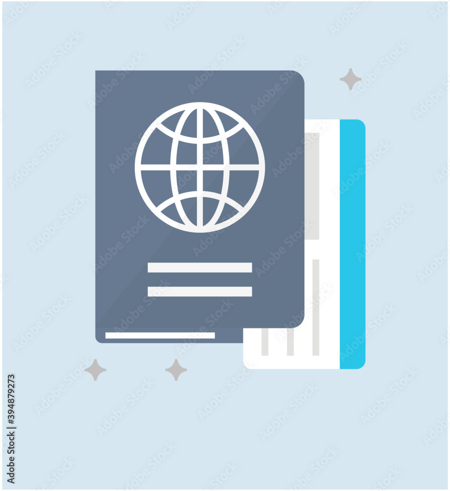 Travel Passport Vector Travel Passport Vector