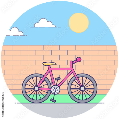 Pedal Bike Vector 