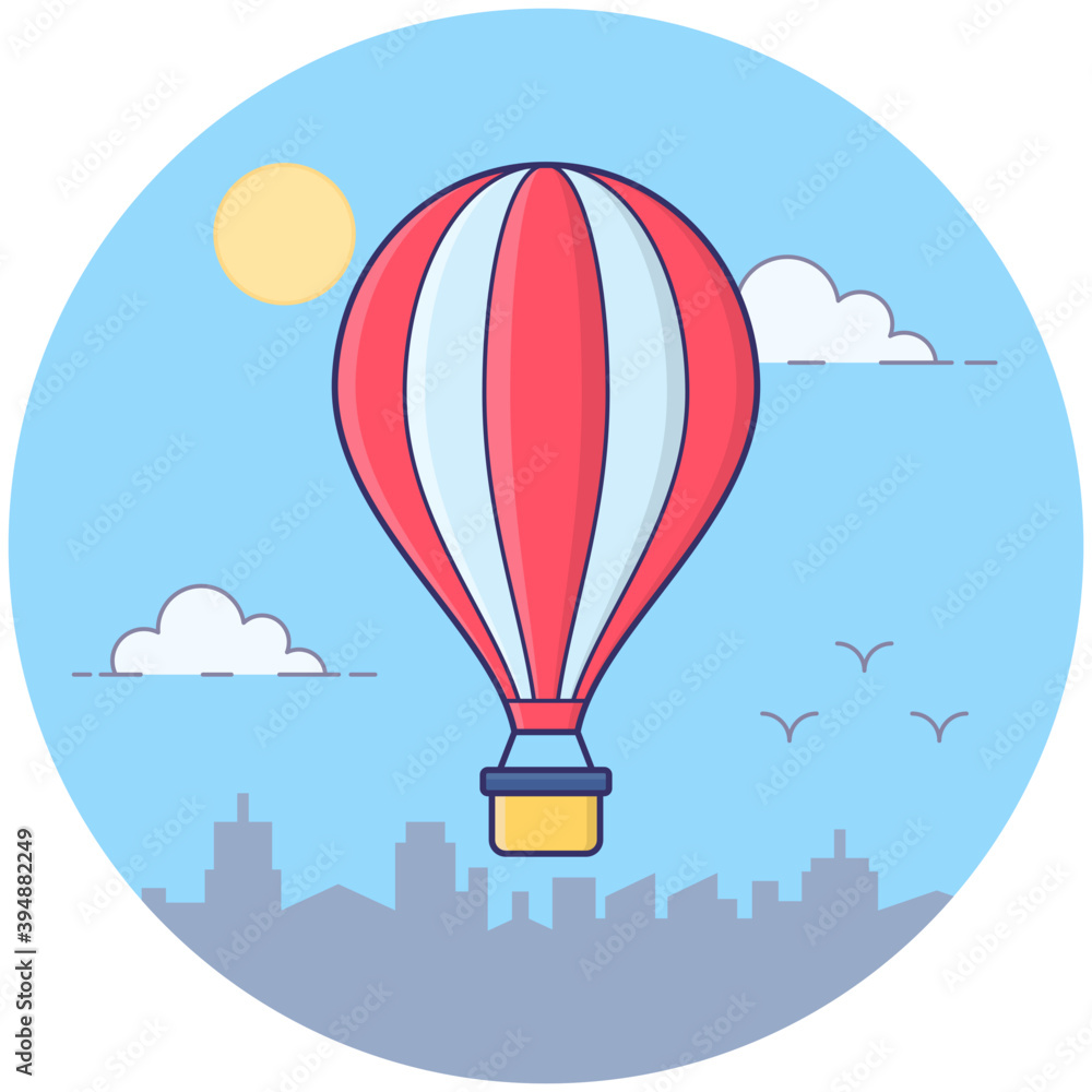 Fototapeta premium Hot Air Balloon