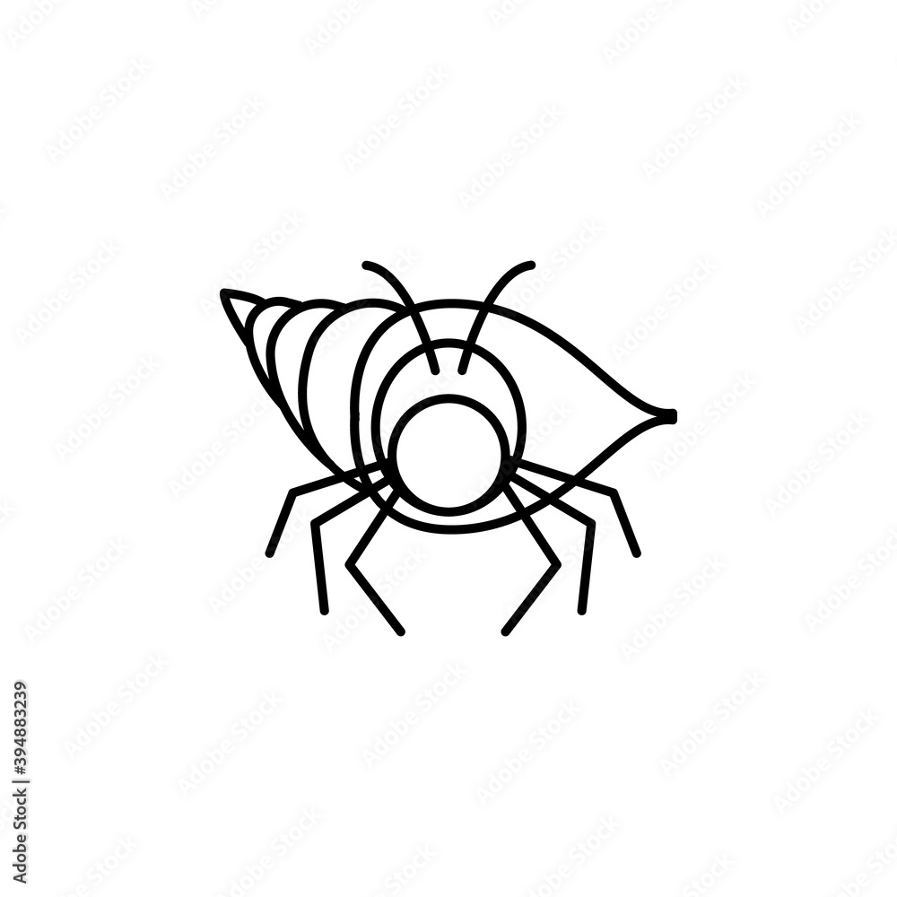hernia, crab line icon. signs and symbols can be used for web, logo, mobile app, ui, ux hernia, crab line icon. signs and symbols can be used for web, logo, mobile app, ui, ux
