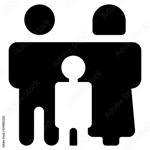 Happy Family Vector 