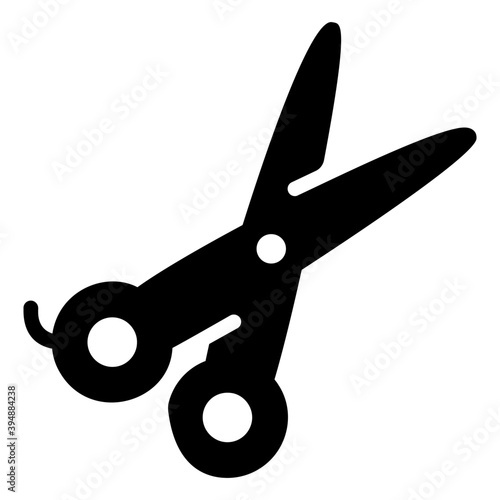 Cutting Scissor Vector 