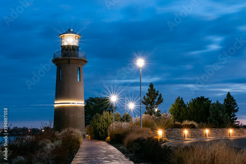 Lighthouse at Night