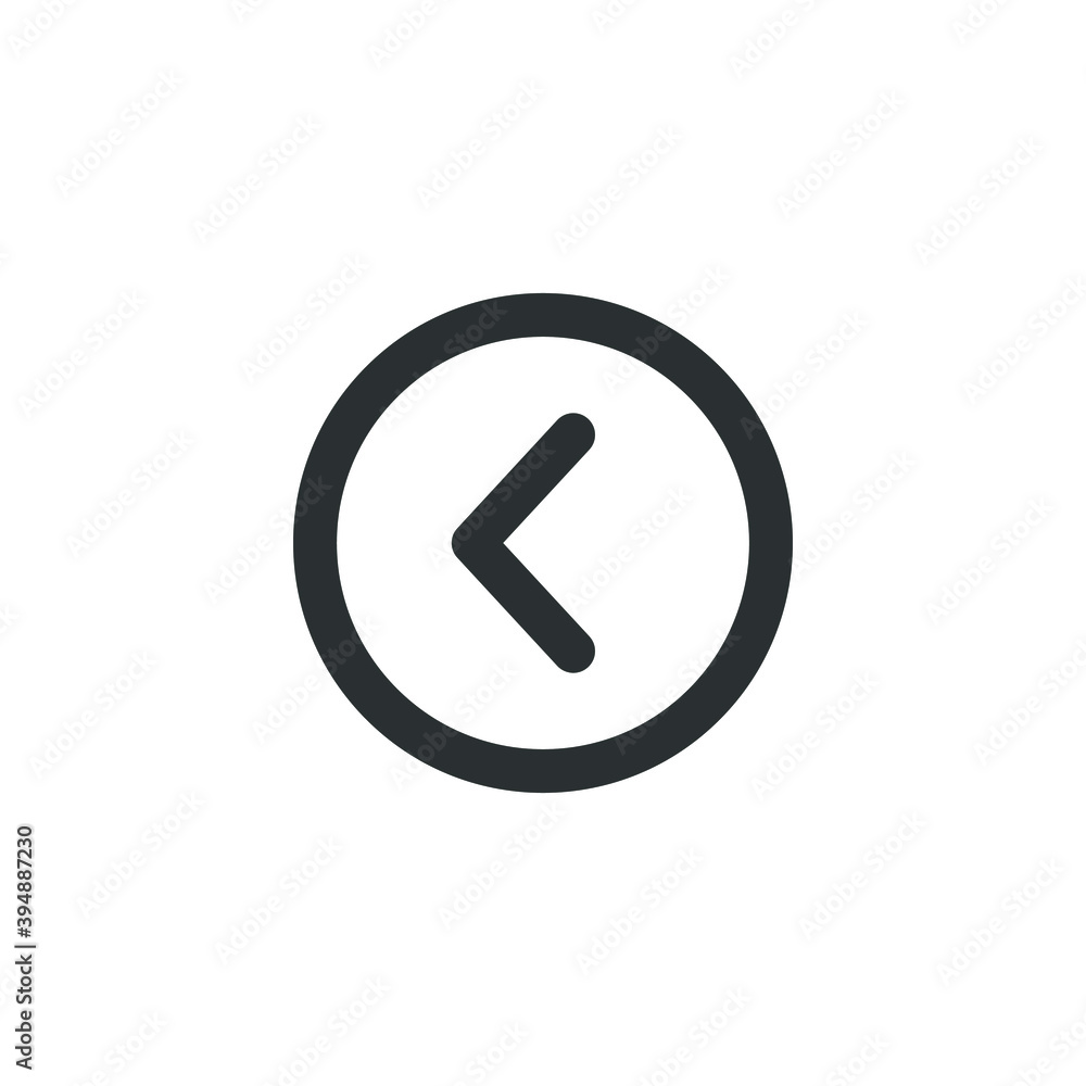 Back button icon Back button icon