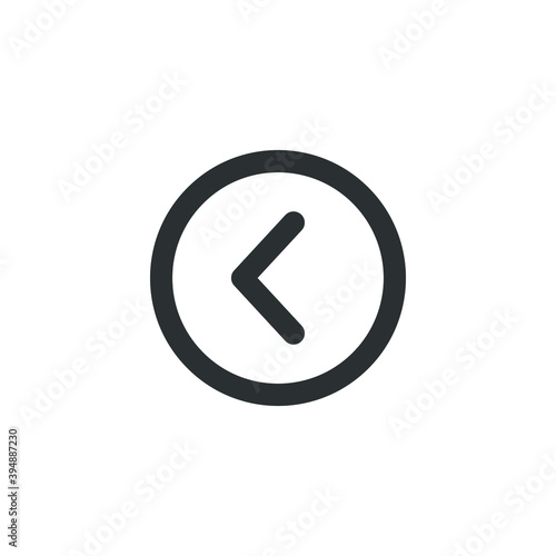 Back button icon