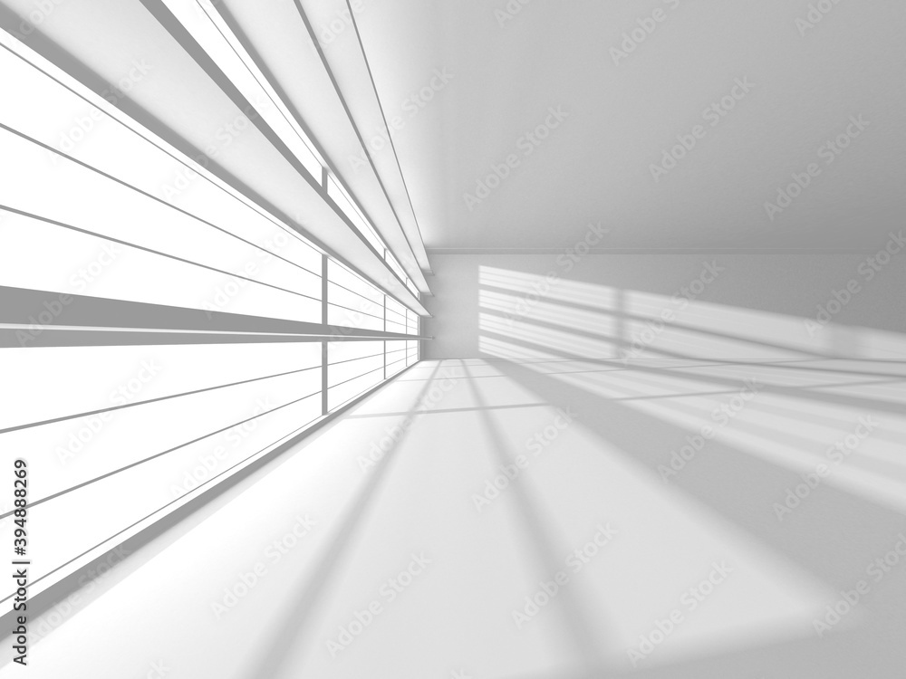Abstract White Room Architecture Design Concept Abstract White Room Architecture Design Concept