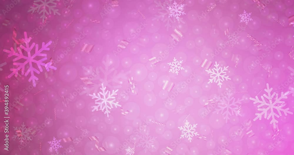 4K looping light pink animated video in celebration style. Holographic abstract video with snow and stars. Slideshow for mobile apps. 4096 x 2160, 30 fps. 4K looping light pink animated video in celebration style. Holographic abstract video with snow and stars. Slideshow for mobile apps. 4096 x 2160, 30 fps.