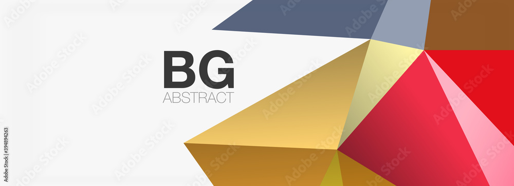 3d mosaic abstract backgrounds, low poly shape geometric design 3d mosaic abstract backgrounds, low poly shape geometric design