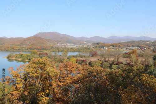 autumn in the mountains