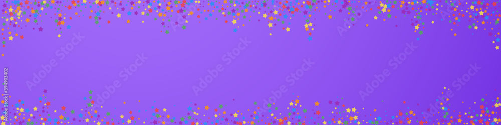 Festive awesome confetti. Celebration stars. Rainb Festive awesome confetti. Celebration stars. Rainb