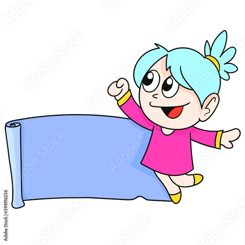 vector illustration of cartoon character mascot