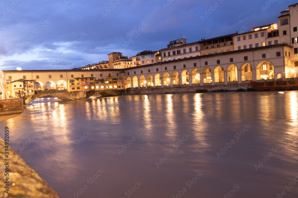 river in the city