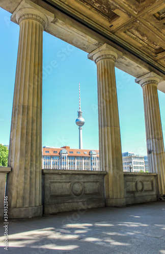 View of Berlin, buildings, sky, TV Tower