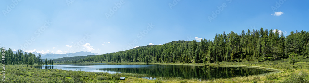 Lake Kidelu in the Ulagan district of the Altai mountains Lake Kidelu in the Ulagan district of the Altai mountains