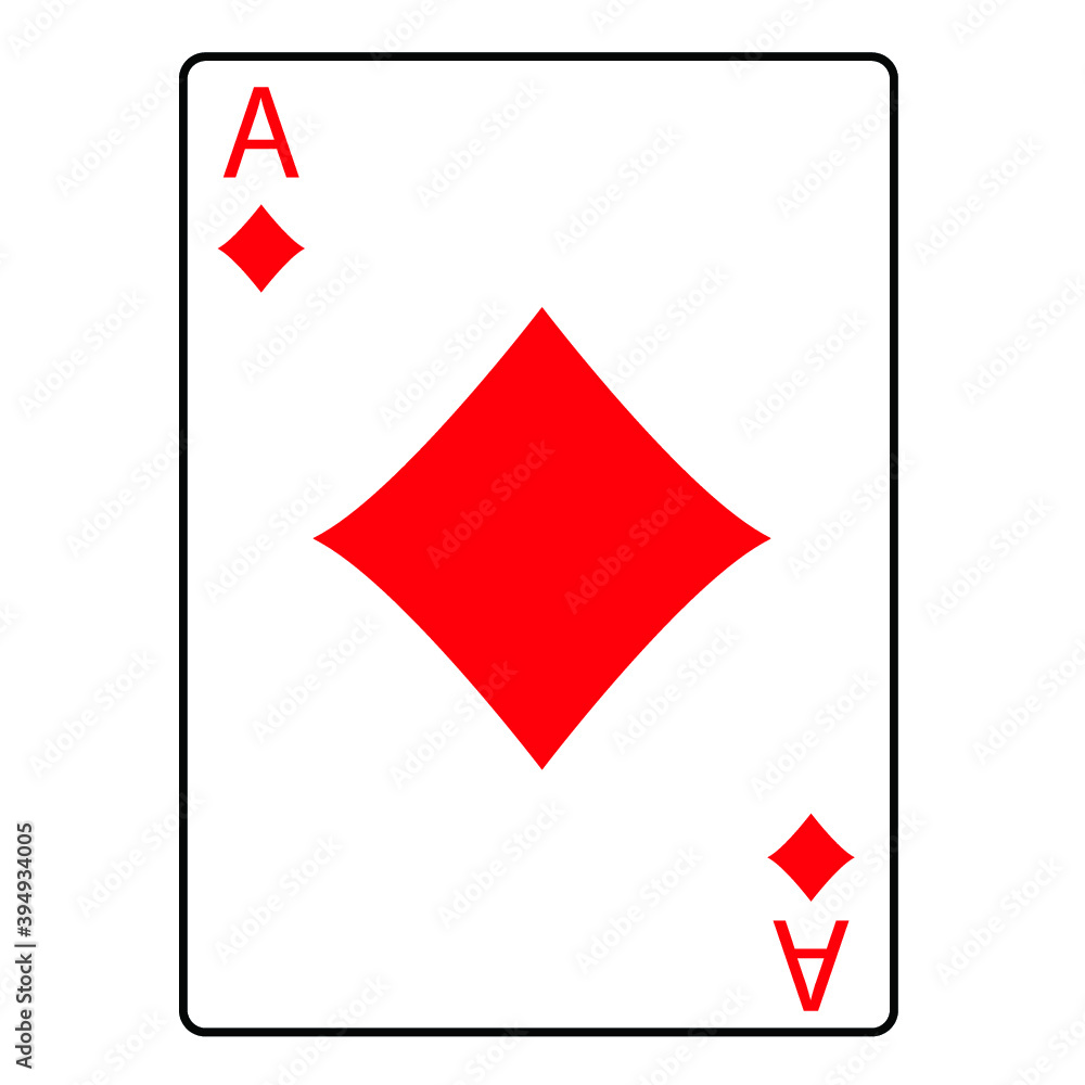 Obraz premium poker card club vector icon