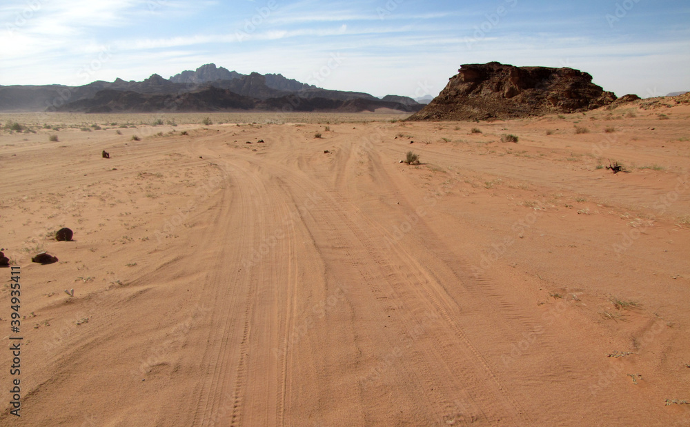 Jordania pustynia Wadi Rum