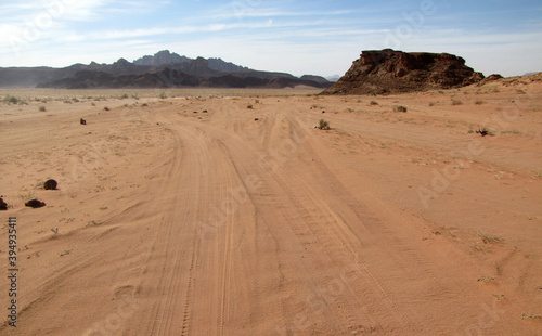 Jordania pustynia Wadi Rum