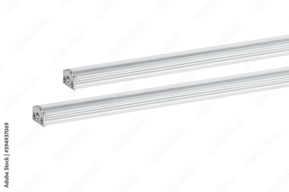 Metal LED flood light indoor bar projector lamp isolated on white background Metal LED flood light indoor bar projector lamp isolated on white background