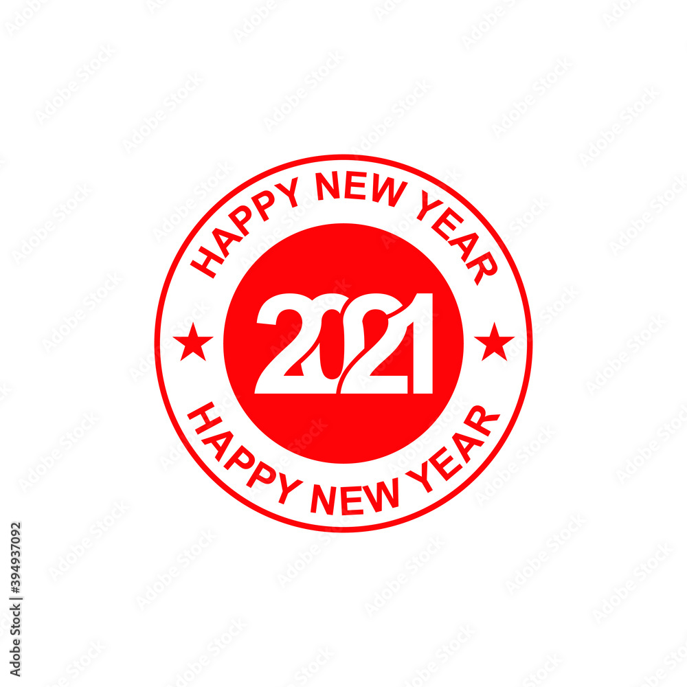 2021 new year vector logo, icon illustration design template. 2021 new year vector logo, icon illustration design template.