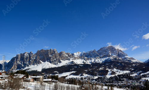 the Dolomites of Cortina D'Ampezzo