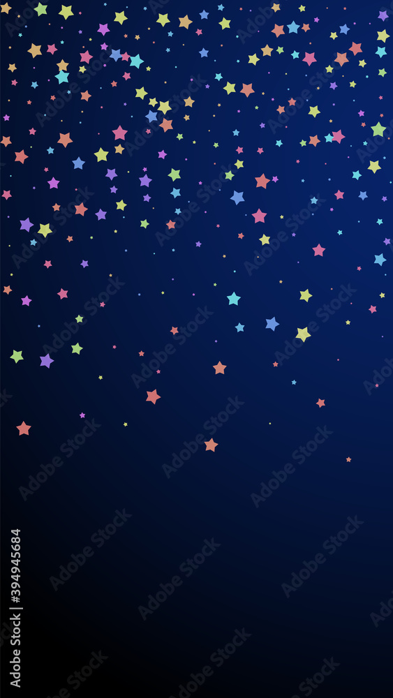 Festive sightly confetti. Celebration stars. Color Festive sightly confetti. Celebration stars. Color