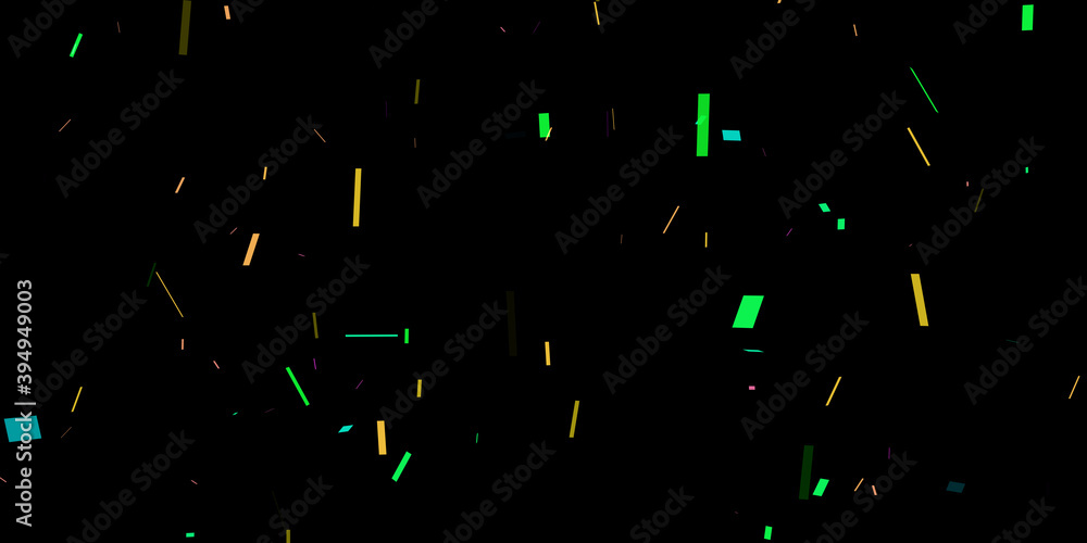 Colorful Confetti Stock Image In Black Background Colorful Confetti Stock Image In Black Background