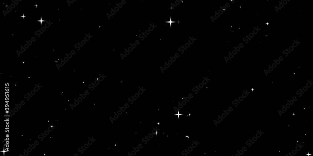 Glowing Stars Stock Image In Black Background Glowing Stars Stock Image In Black Background