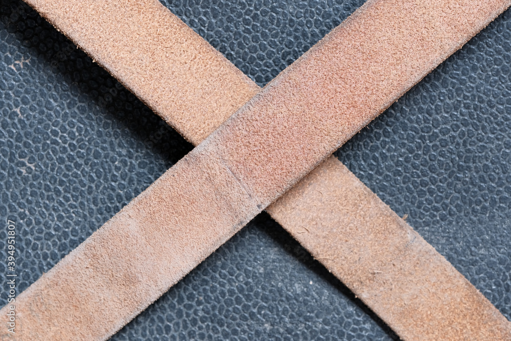 Fototapeta premium Textured leather background