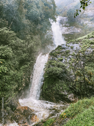 Mae Pan Waterfall in Doi Inthanon, Chiang Mai Province, Thailand