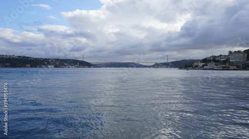 Cloudy bosphorus İstanbul
