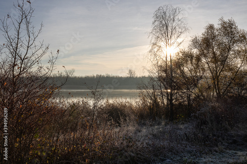 frostiger Morgen am See