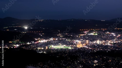 Wallpaper Mural 都市風景　タイムラプス　夕暮れから夜景　長時間撮影 Torontodigital.ca