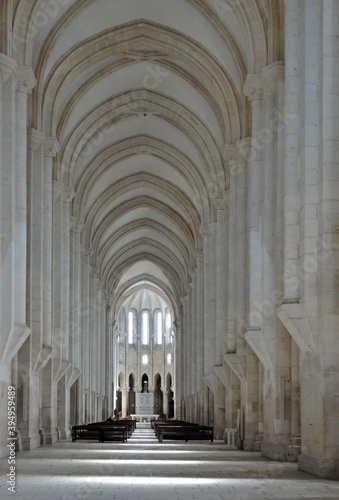 Inside views of the monastery in Alcobaca, Centro - Portugal