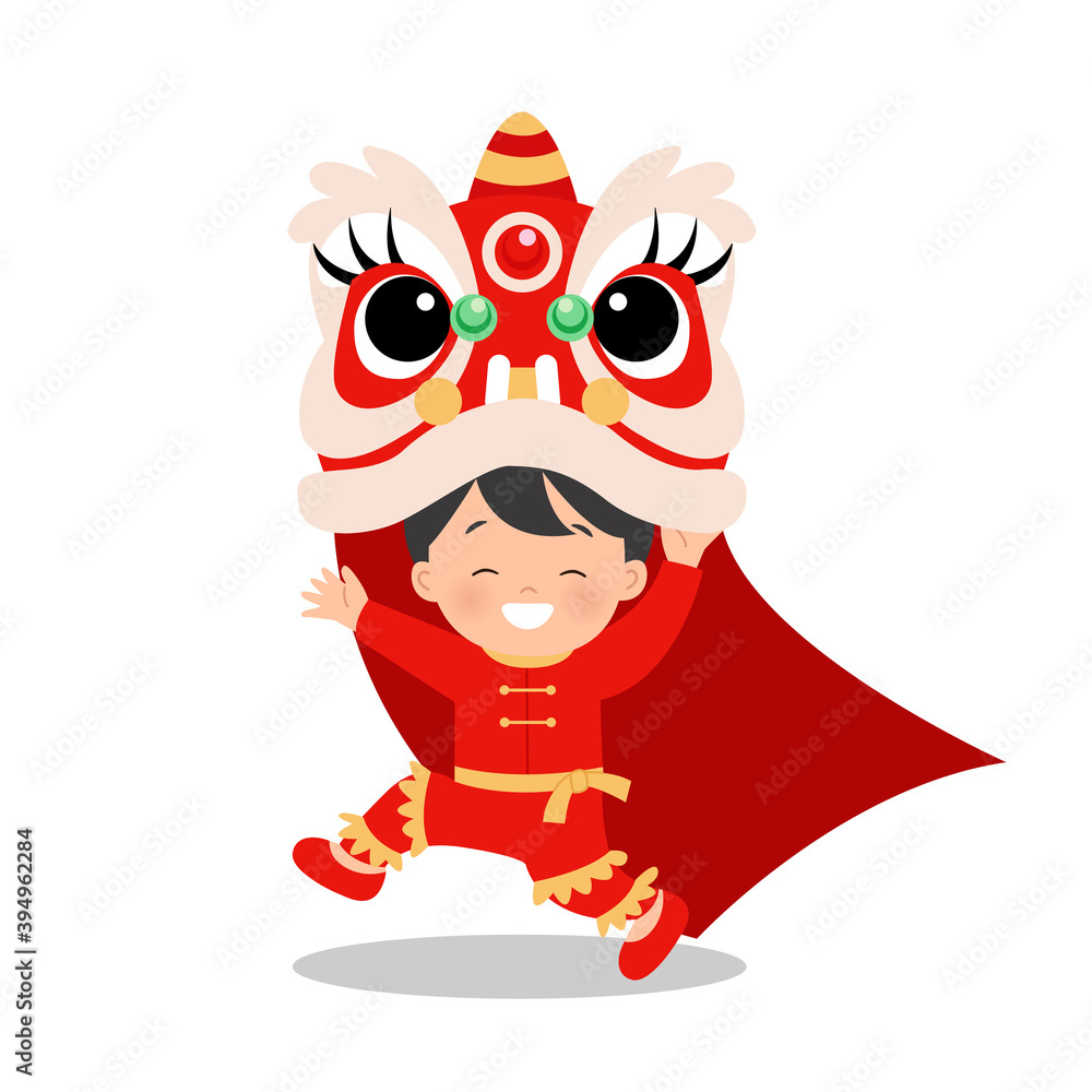 chinese boy clipart