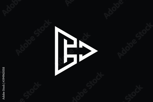 CD logo letter design on luxury background. DC logo monogram initials letter concept. CD icon logo design. DC elegant and Professional letter icon design on black background. C D DC CD