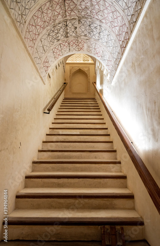 Interior of the Jabreen Castle in Bahla, Sultanate of Oman