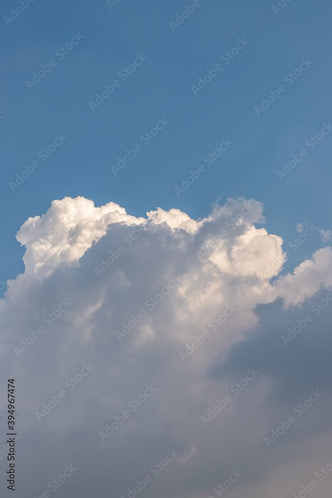 The cloudy beautiful sky with the light shining from the sun. The softness of the cloud creates a feeling of relaxation. copy space. The cloudy beautiful sky with the light shining from the sun. The softness of the cloud creates a feeling of relaxation. copy space.