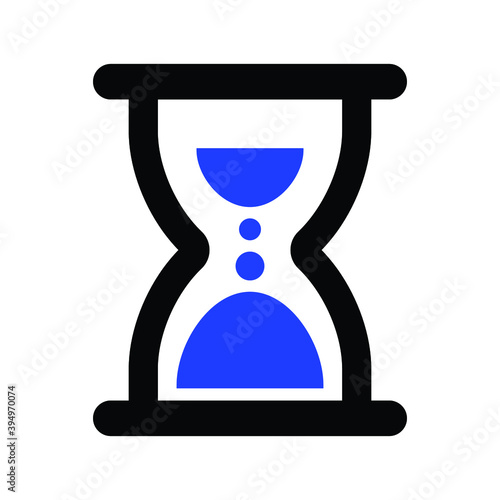 Hourglass Icon Vector Illustration