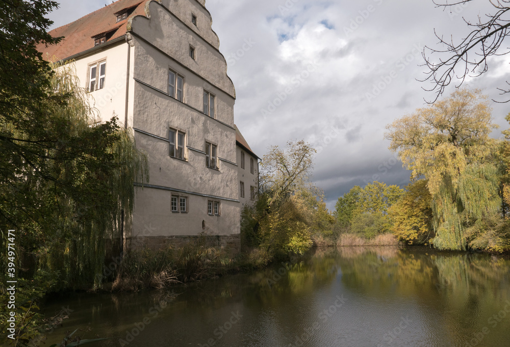 castle and lake castle and lake