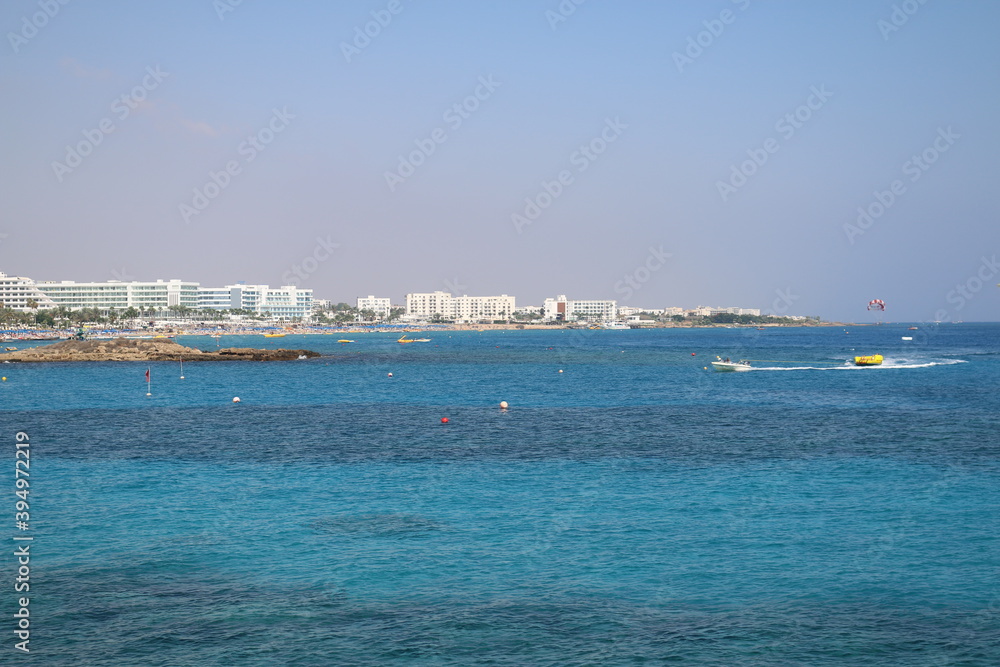 hotel and sea views in Ayia NAPA Cyprus