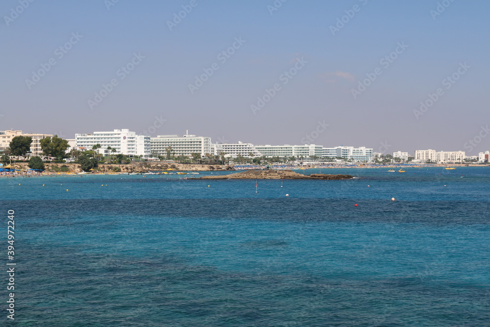 hotel and sea views in Ayia NAPA Cyprus