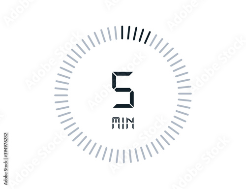 5 minutes timers Clocks, Timer 5 min icon